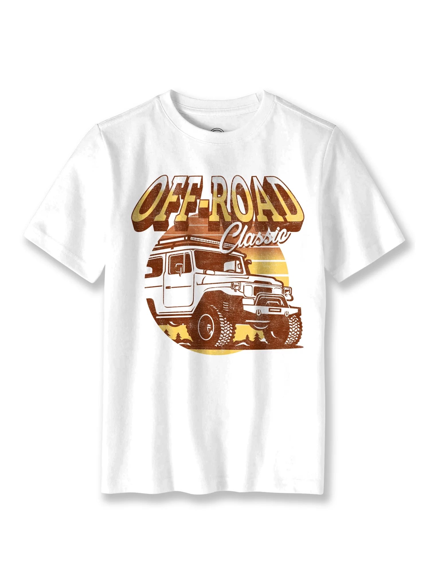 Wonder Nation Boys Off Road Classic, Crew Neck, Short Sleeve, Graphic T-Shirt, Sizes 4-18 | Walmart (US)