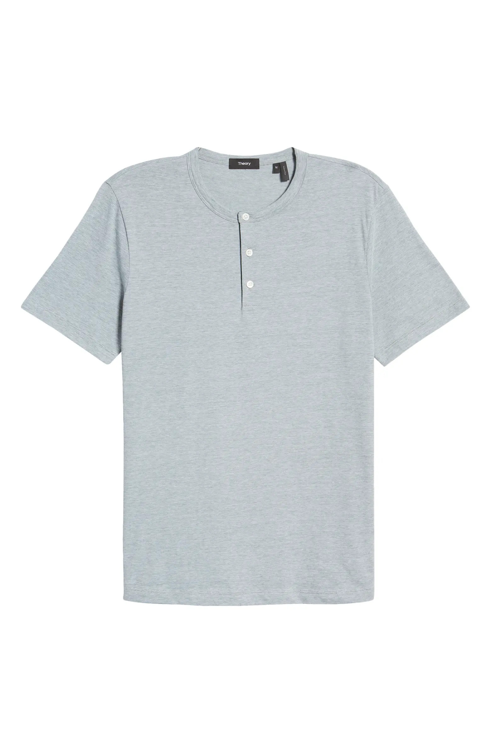 Theory Men's Feeder Cotton Henley | Nordstrom | Nordstrom