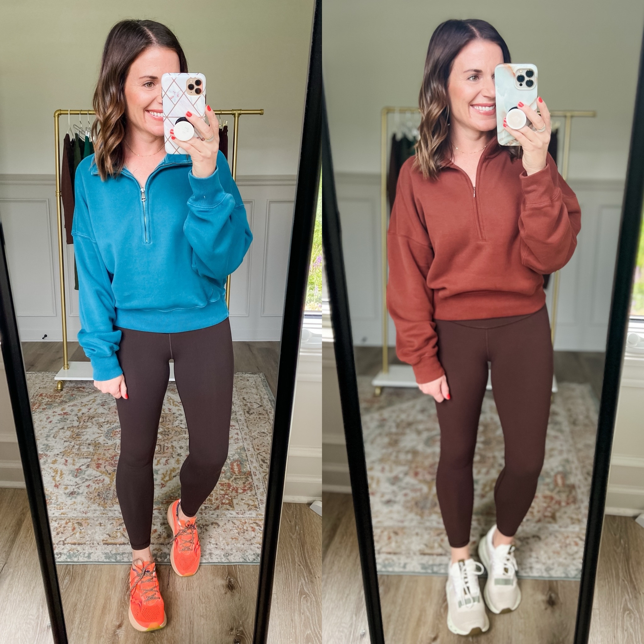 Top seller!! On sale until Sept 29.  Get 20% off when you copy the exclusive code.  The Abercrombie Sunday Essential Half Zip.   Wearing size XS.  Kingfisher & Chestnut 🍁

#LTKFindsUnder50 #LTKStyleTip #LTKFallSale