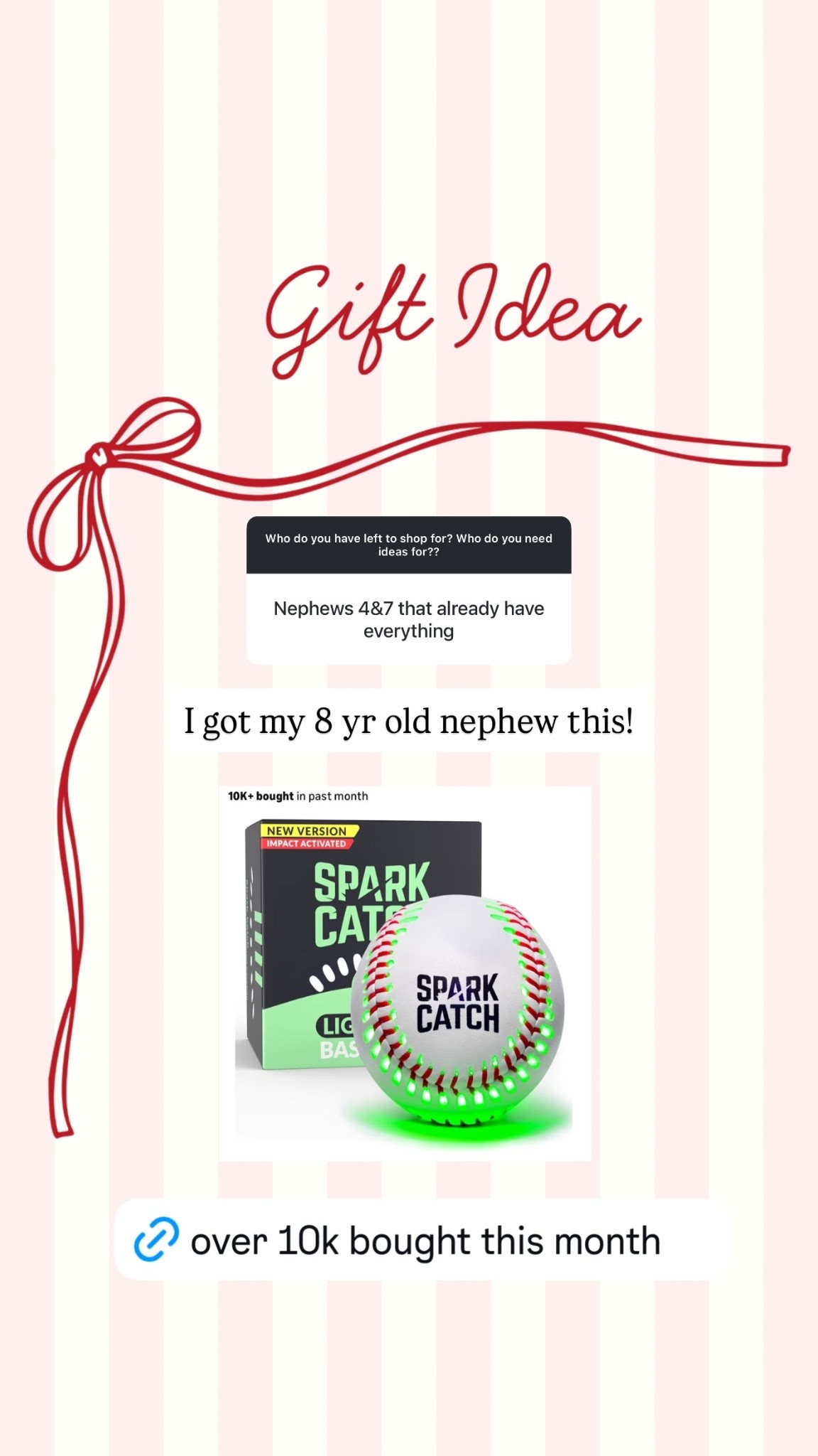 I got my 8 yr old nephew this!

#LTKFindsUnder50 #LTKKids #LTKGiftGuide