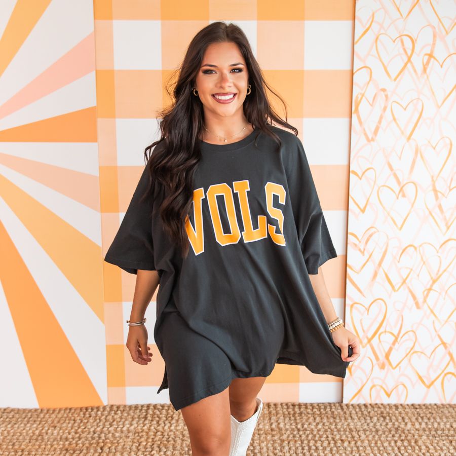 VOLS Oversized T-Shirt in Charcoal Grey | Southern Made Tees | Shop Southern Made & Southern Made Tees