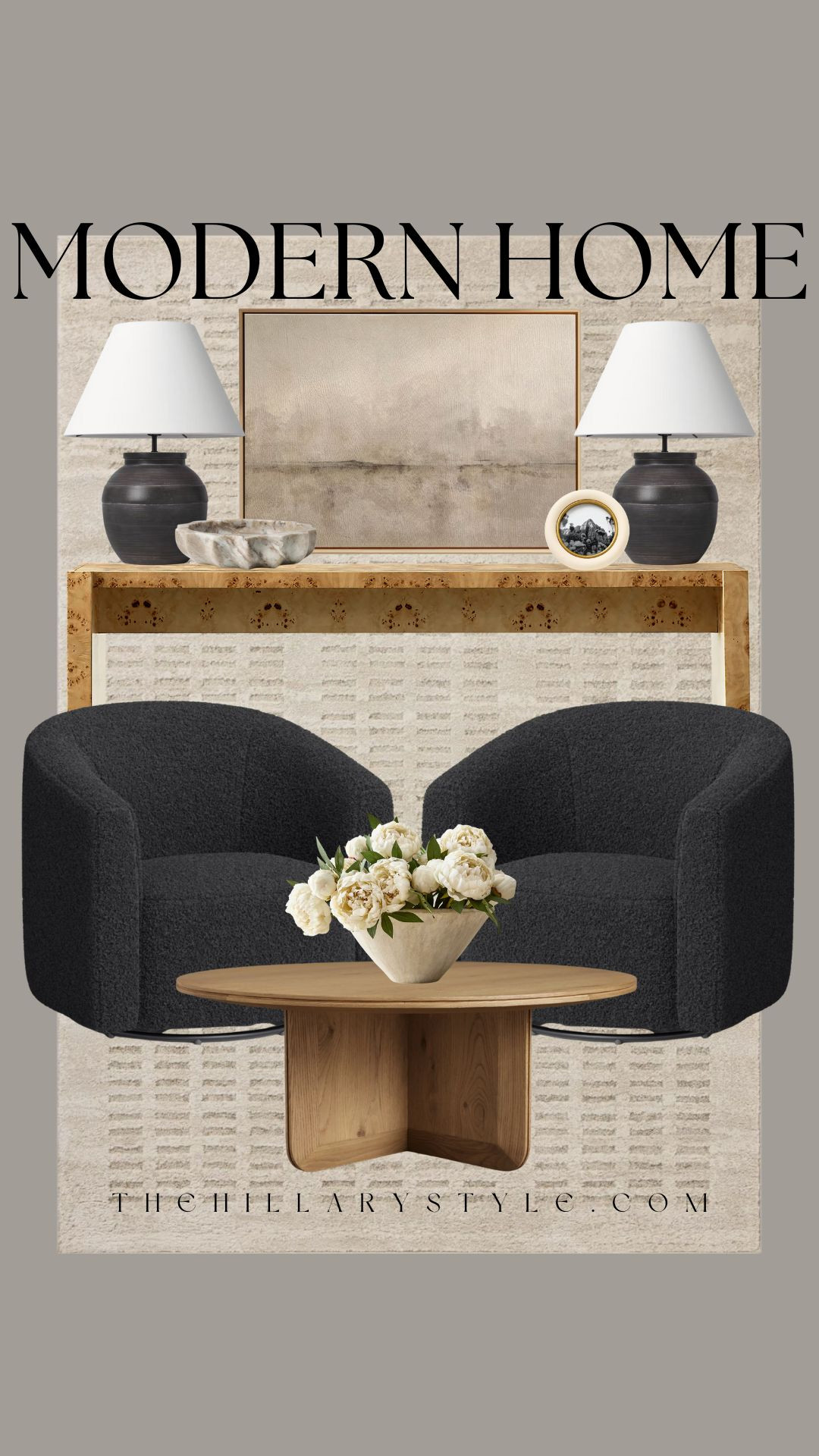 Cozy Neutral Winter Home Refresh & Styling Ideas

The post-holiday reset is finally here! ❄️✨ If you’re looking to transition your space from festive decor to a calm, cozy winter sanctuary, this refresh is for you. I’m focusing on a warm neutral palette of creamy beiges, soft taupes, and moody black to keep the house feeling bright yet inviting during the colder months.

To achieve that "quiet luxury" vibe, I’ve layered rich textures and mixed statement pieces from Arhaus, CB2 and Pottery Barn with affordable finds from Target. This season is all about intentional comfort—think organic wooden silhouettes, mixed metals and textured boucle. Whether you're refreshing your living room or adding biophilic elements with fresh greenery, these small changes make a big impact.

#TheHillaryStyle #WinterHomeRefresh #CozyHomeVibes #NeutralHomeDecor #TargetHome #PotteryBarnStyle #ArhausInspo #CB2Style #EtsyHome #AllModern #WinterDecorTrends #InteriorDesign2026 #QuietLuxuryHome #HomeReset #WinterStylingTips #LTKhome #PinterestHome 

 

#LTKdayinmylife #LTKSeasonal #LTKHome