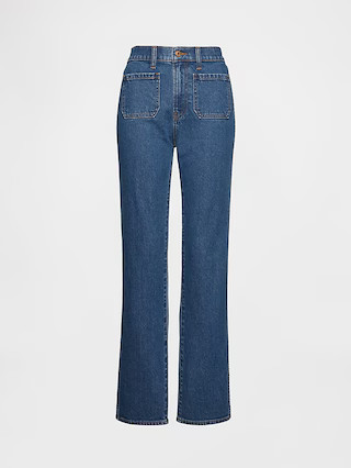 High Rise '90s Slim Straight Jeans | Gap (US)