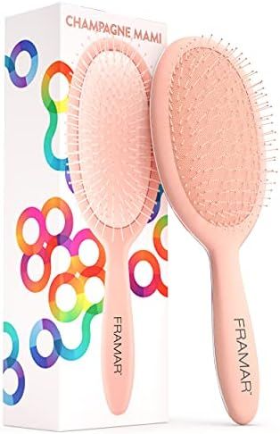 Framar Detangling Brush for Curly Hair – Hair Brushes for Women Detangler, Hair Brush for Women, Hai | Amazon (US)
