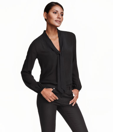 Tie-neck Blouse | H&M (US)