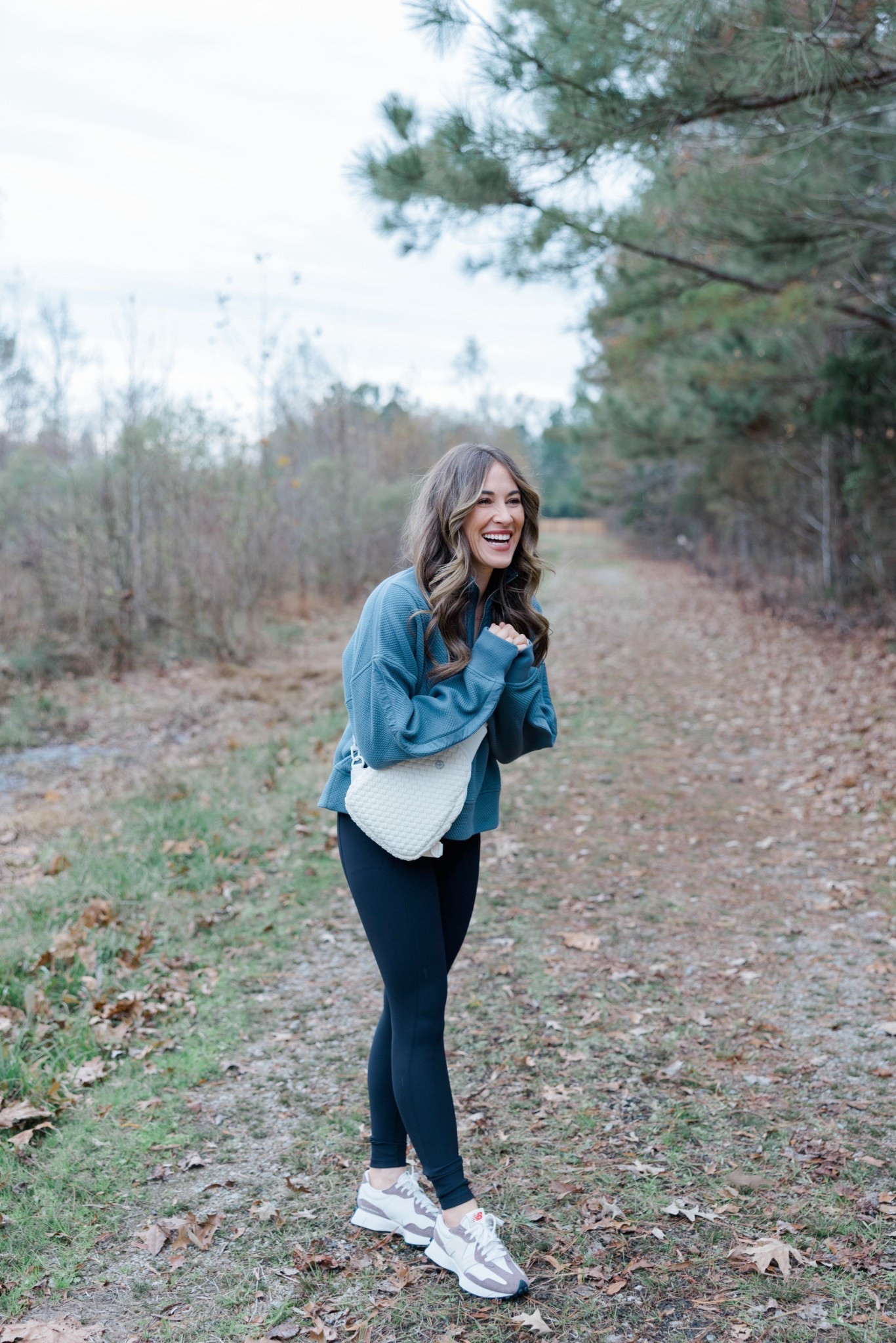 Love a good look that take you from school drop off to the gym to errands to a walk and more. Size XS in leggings and small on top. Size 6.5 in the cutest sneakers  

#LTKActive #LTKOver40 #LTKSeasonal