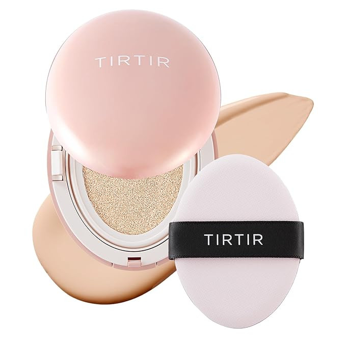 TIRTIR Mask Fit All Cover Pink Cushion Foundation | High coverage, Velvety Matte Finish, Lightwei... | Amazon (US)