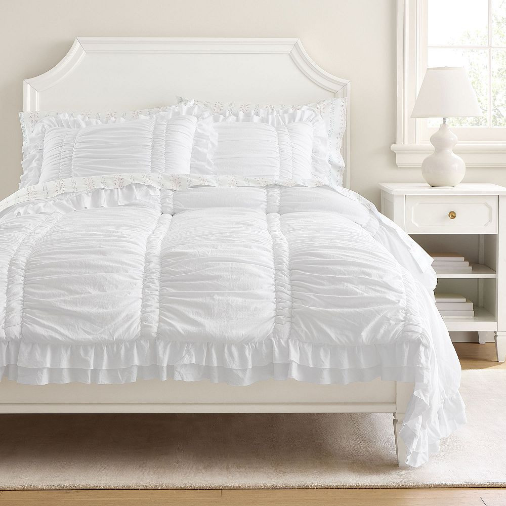 Chloe Ruffle Quilt | Pottery Barn Teen