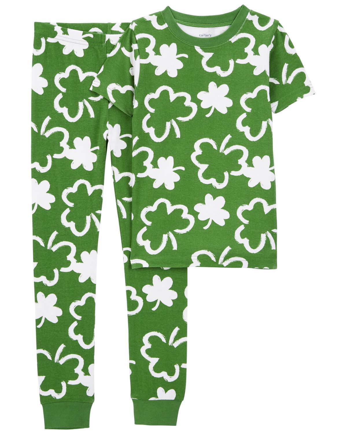 Green Kid 2-Piece St. Patrick's Day 100% Snug Fit Cotton Pajamas | carters.com | Carter's