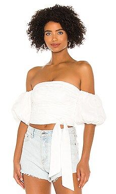 House of Harlow 1960 x REVOLVE Leya Top in White from Revolve.com | Revolve Clothing (Global)