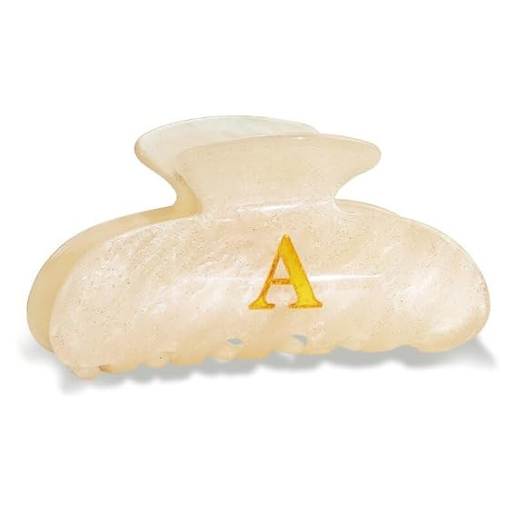 Birthday Gifts for Women Teens - Initial Cute Hair Clips, Hair Claw Clips, Fashion Glitter Claw C... | Amazon (US)