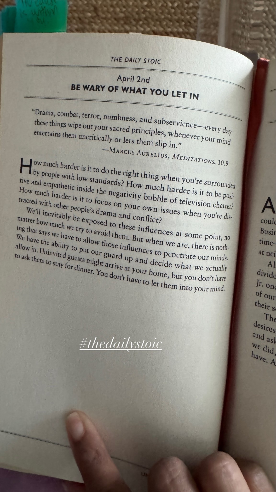 #thedailystoic

#LTKU #LTKselfcare #LTKmorningroutine