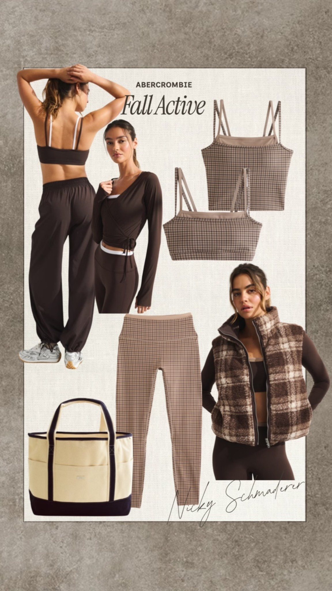 Fall active from @abercrombie // cozy prints and styles 

Active set 
Brown active set

#LTKootd #LTKActive #LTKfitnessgoals