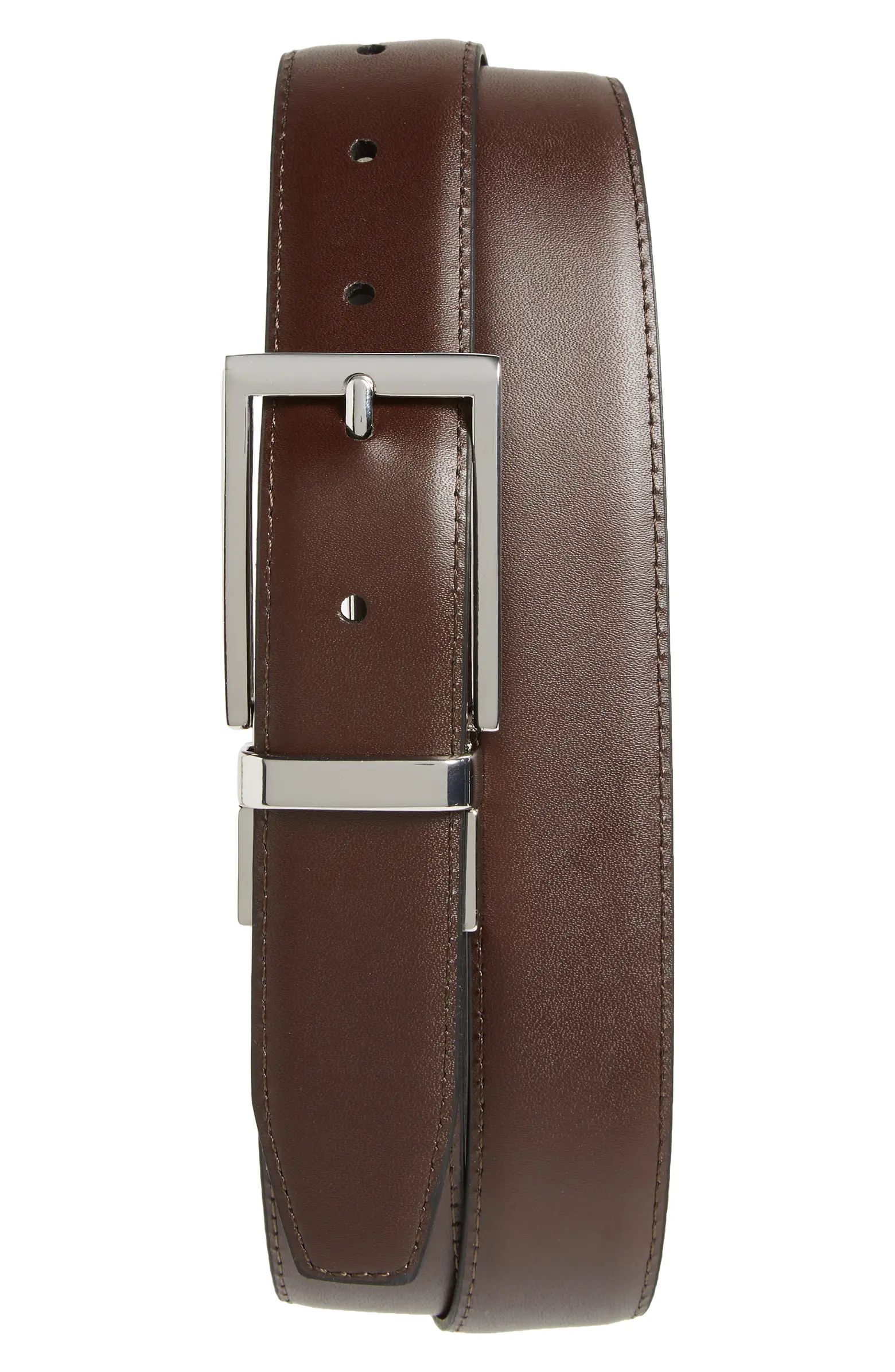 Men's Shop Newman Reversible Leather Belt | Nordstrom