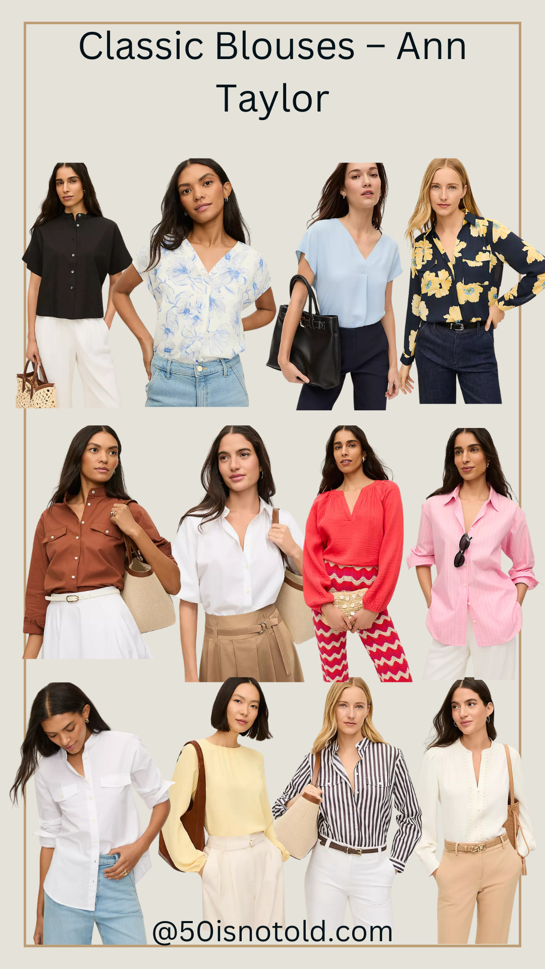 The kind of tops that make an outfit look finished. 

 #LTKootd #LTKOver40