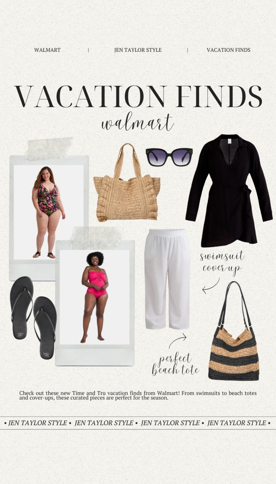 Pair the pink and black floral swimsuit with the cover up dress and sandals for a cute beach day look!



#LTKSummerEdit #LTKStyleTip #LTKFindsUnder50