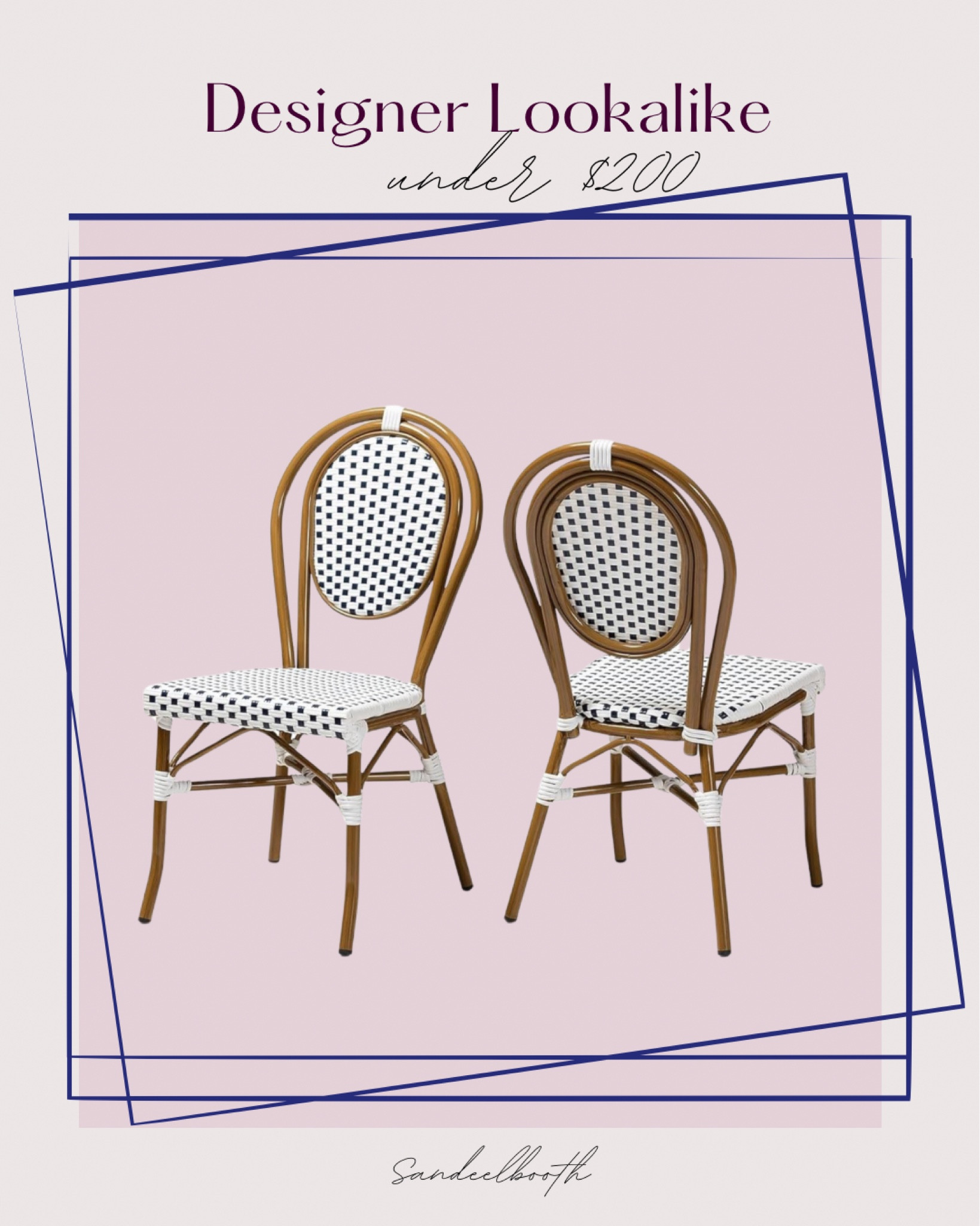 Gorgeous French bistro dining chairs in a set of 2 that look just like Serena and Lily!


Dining room, furniture, Home

#LTKsalealert #LTKhome