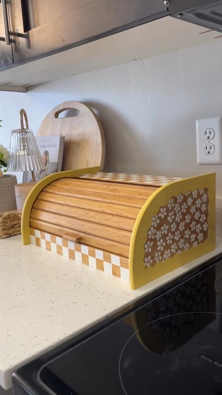Granny hobbies 4 life 💕

Painted this thrifted bread box with a folk art style as inspiration! I loved the Anthropologie meets McKenzie Childs mash up. This makes a perfect cottage core style pop of color for my kitchen decor.

#folkartpainting #breadboxdiy #homedecor #diycrafts

#LTKmomlife #LTKHome #LTKootd