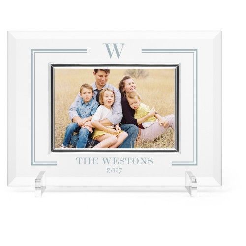 Keyline Monogram Glass Frame by Shutterfly | Shutterfly | Shutterfly