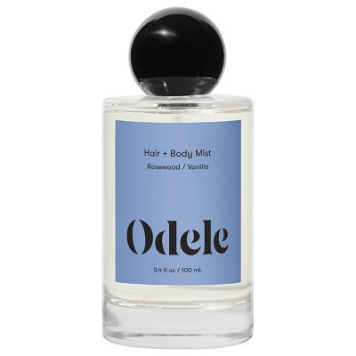 Odele Hair + Body Mist - Vanilla Rosewood: 3.4 oz, Spray, Floral, Earthy | Target