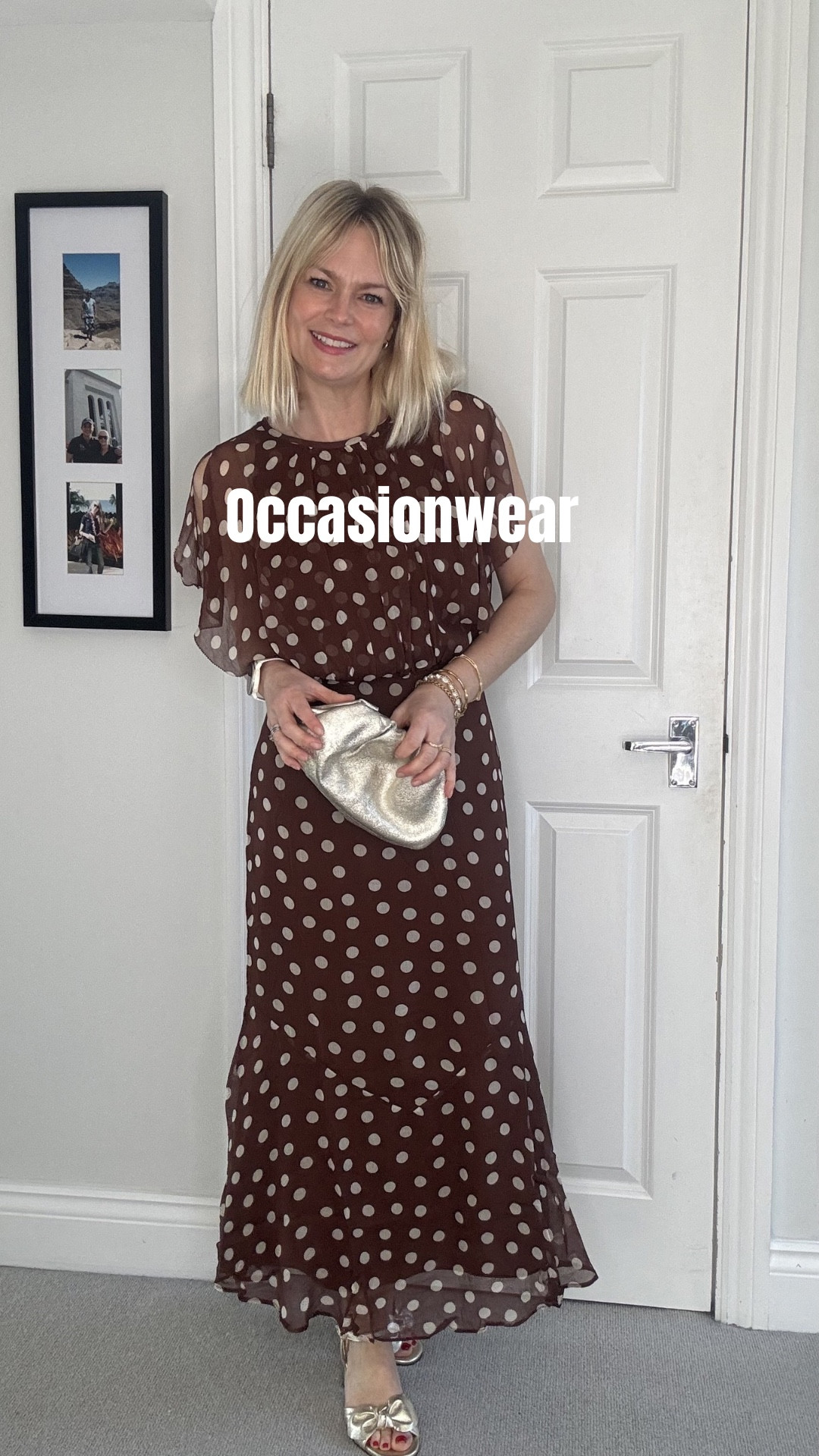 Spots are a style perennial for me and I love this Pretty Woman esque dress - the colour/the style with shoulder coverage 👌👌

Does also come in a navy spot

Wearing regular not petite and think this is the right length even though I’m 5ft 2. 

Perfect for all your summer events. 

Wedding guest outfit 
Occasionwear 
Chocolate brown outfit 
Spots 

#LTKspringtrends #LTKspring #LTKwedding