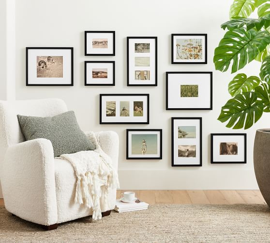 10-Piece Wood Gallery Frame Set | Pottery Barn (US)
