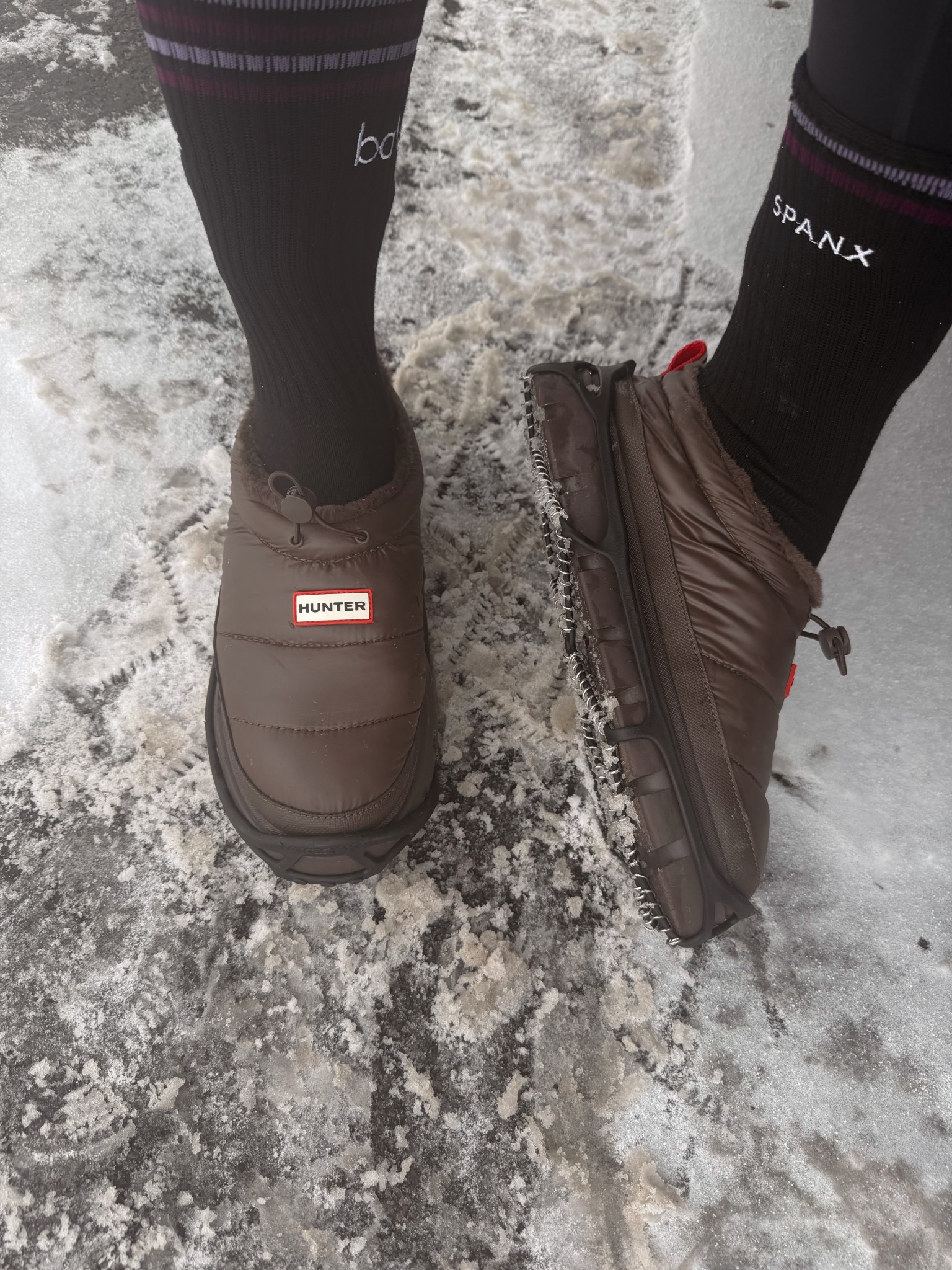 Winter shoes - these traction cleats are a life saver for snowy and icy places. 

#LTKSeasonal #LTKActive #LTKFindsUnder50
