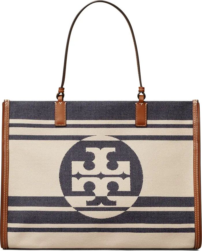 Tory Burch Ella Jacquard Stripe Tote | Nordstrom | Nordstrom