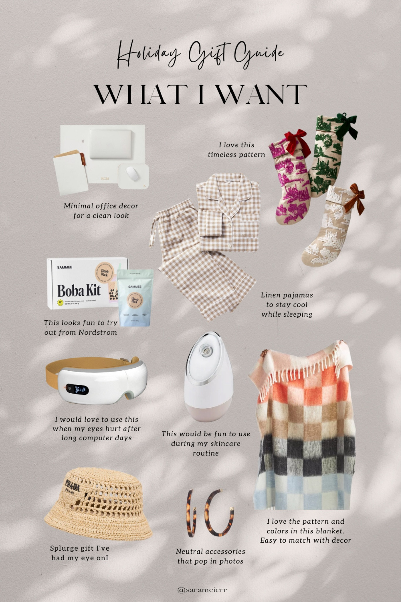 Holiday gifts I am hopeing to see under the Christmas tree! Some are splurges but not all of them | gift guide 2022 

#LTKunder50 #LTKGiftGuide #LTKSeasonal