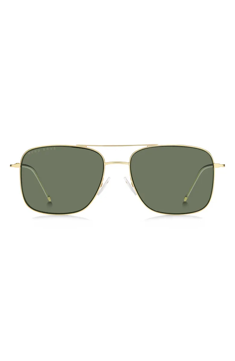 59mm Polarized Aviator Sunglasses | Nordstrom