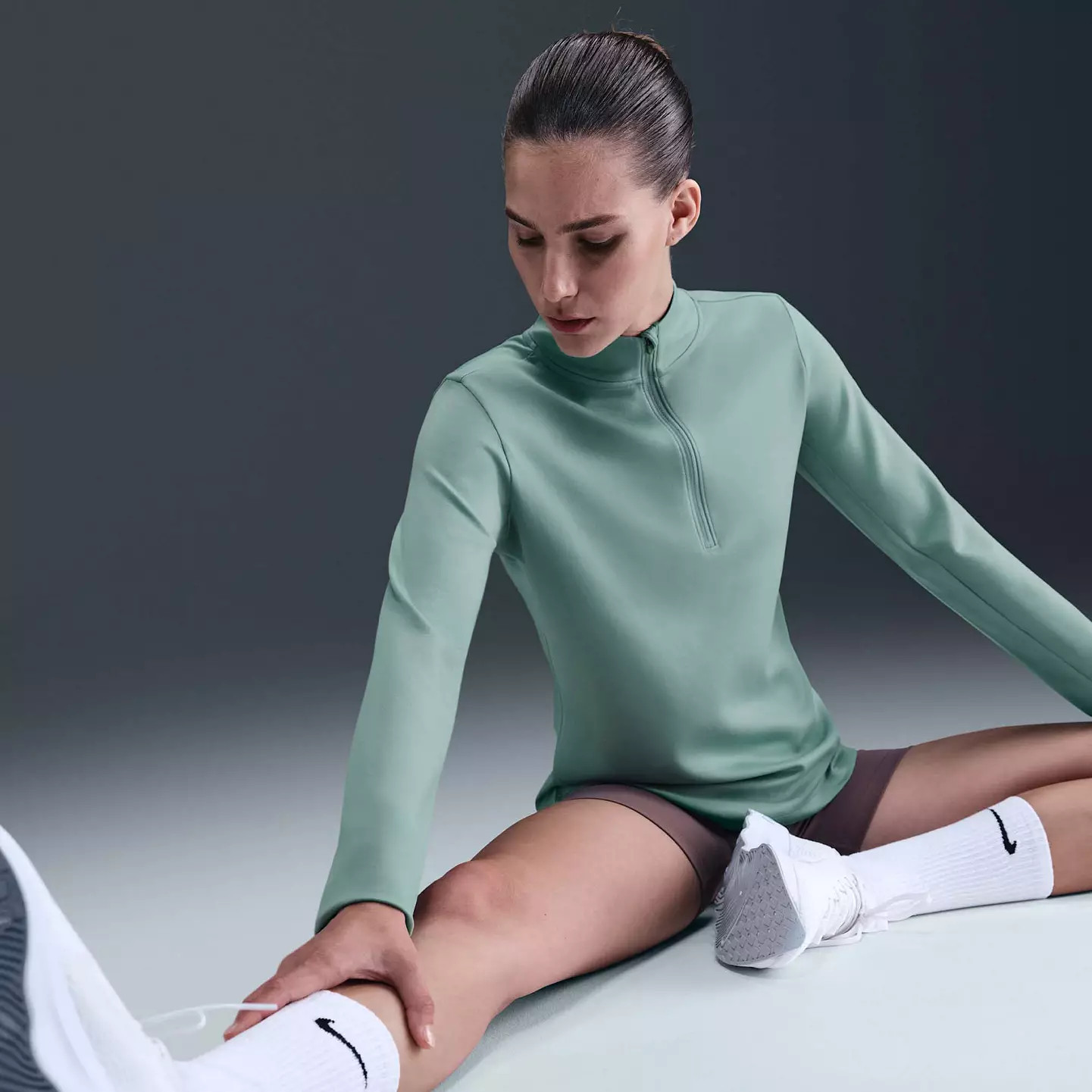 Nike Women's One Therma-FIT 1/2-Zip Mid Layer | DICK'S Sporting Goods