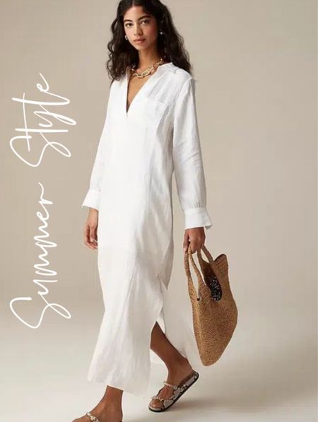 Favorite summer style with @jcrew!

Travel outfit, spring outfit, wedding guest dress, maxi dress, white dress, travel outfit 

#LTKworkwear #LTKwedding #LTKparties