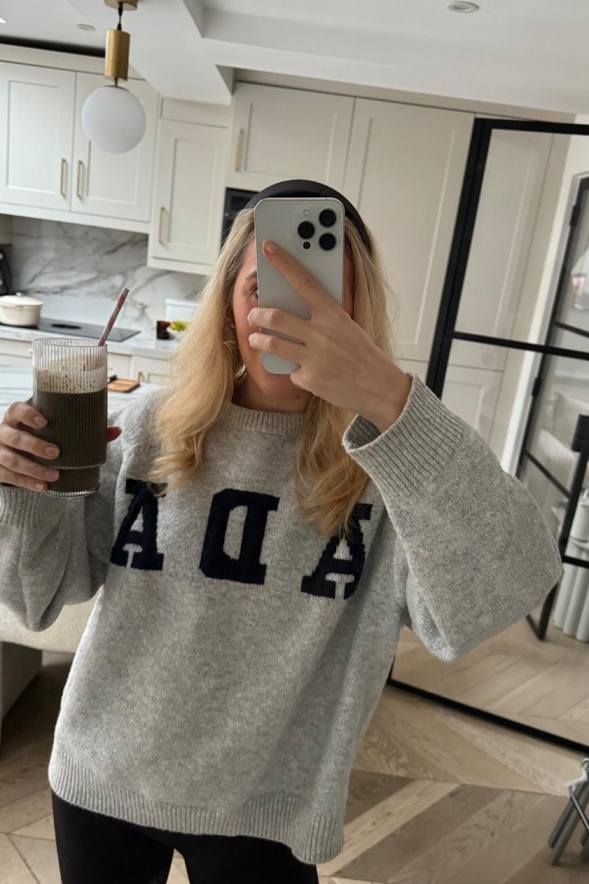 Ada jumper - Adanola jumper - iPhone 15 pro max - ribbed glass - smoothie maker - casserole dish - le crueset - grey jumper - all saints black velvet headband

#LTKSeasonal #LTKeurope #LTKstyletip