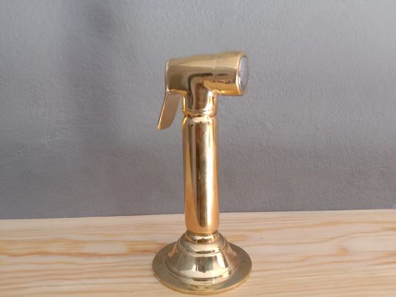 Solid Brass Hand Sprayer With Head Sprayer Faucet | Etsy (US)