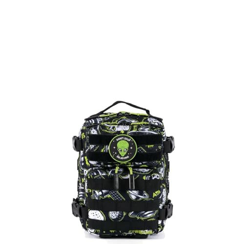 WOLFpak 9L Mini Tactical Backpack for Men & Women | Compact, Small Everyday Carry Bag for Gym, School, Travel | Durable, Water-Resistant Daypack with Molle System and Patch Panel (Area 51) | Amazon (US)