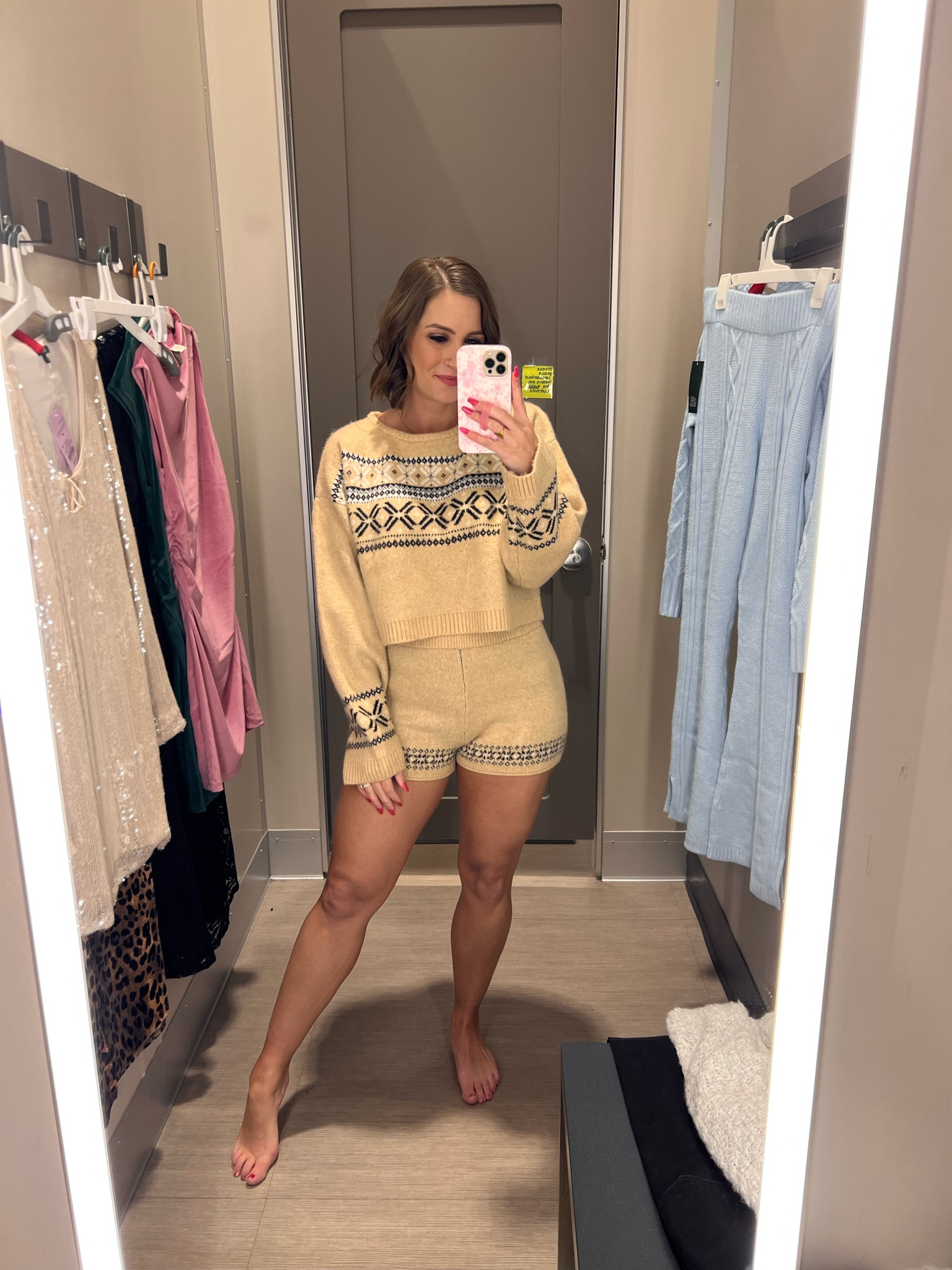 This lounge set is so soft and comfy. The crop sweatshirt would look cute with leggings as well to wear out and about. I’m wearing a medium in both  

#LTKFindsUnder50 #LTKSeasonal #LTKStyleTip