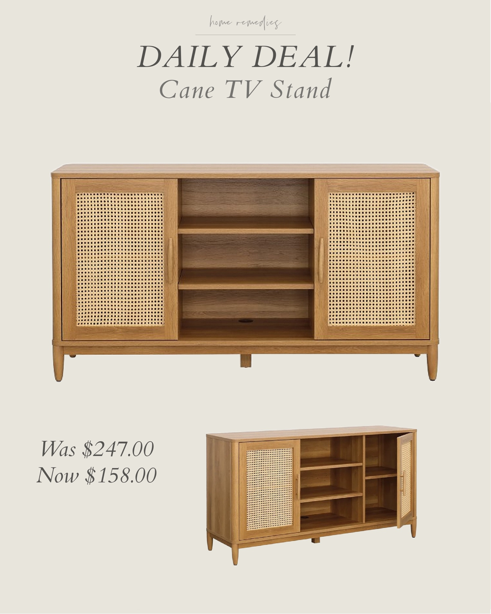 This is such a great price for this size and quality TV stand! Perfect for a dorm room! family room, living room, bedroom, media console, guest room, den

#LTKSaleAlert #LTKHome #LTKBacktoSchool