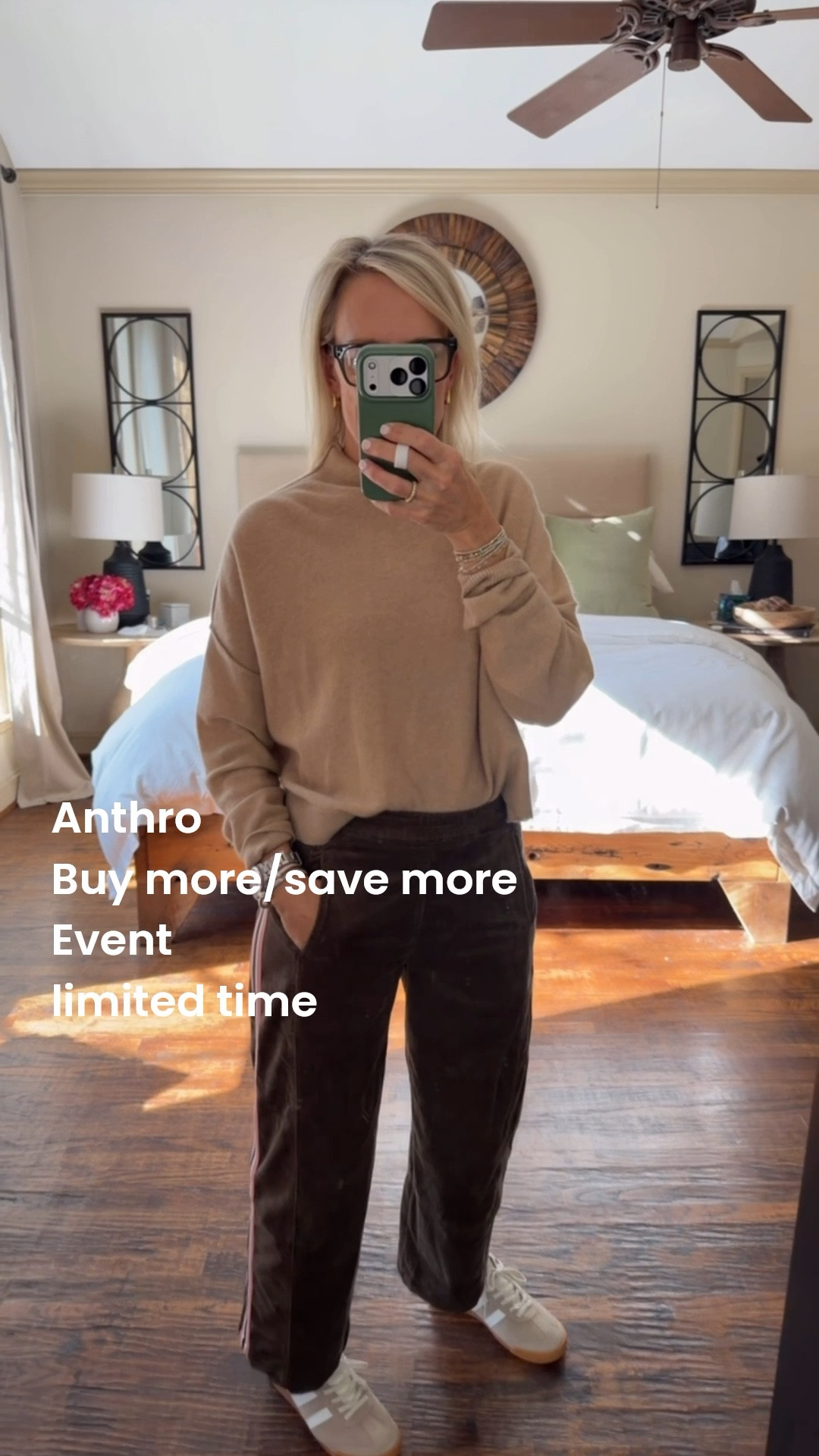 Anthropologie 
Buy more/save more event happening for a limited time.

$50 off of $150 purchase/$100 off $300 purchase/$150 off $500 purchase

On most items if you order by December 19, you can still receive prior to Christmas

Head to my collections page on my LTK page titled Anthro and you’ll find all of my recent favorite Anthro
Items 

@anthropologie #anthropartner

#LTKSaleAlert #LTKOver40 #LTKGiftGuide