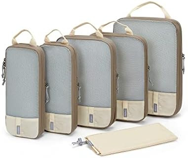 BAGSMART 6 Set /4 Set/2 Set Compression Packing Cubes for Travel, Lightweight Luggage Organizer B... | Amazon (US)