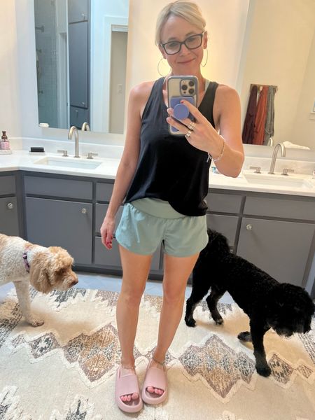 I love these comfy shorts from
Amazon! They remind me of Lululemon but they are way less! I’m wearing an XS.

#LTKsalealert
