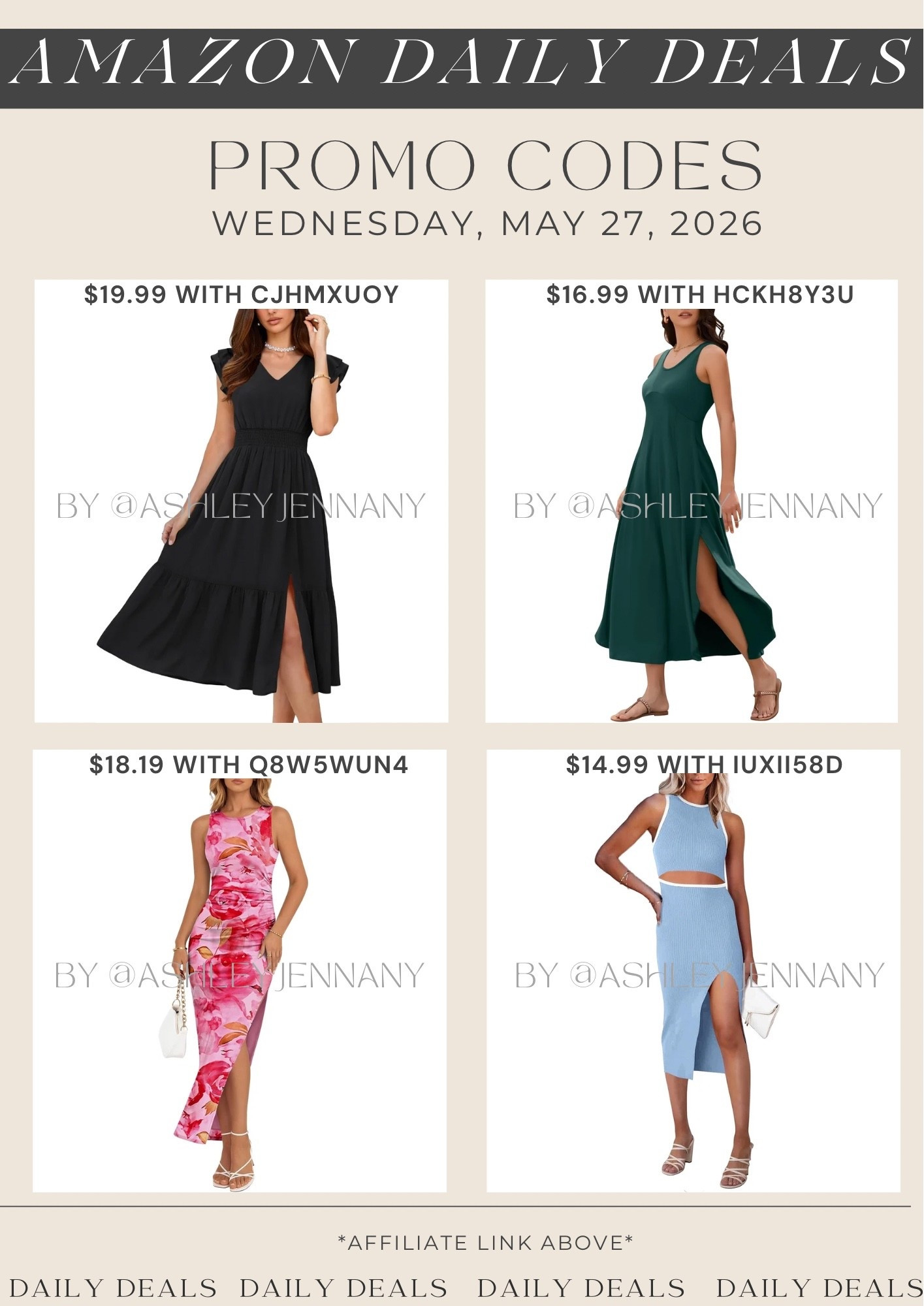 Amazon deals

#LTKSaleAlert #LTKMidsize #LTKootd