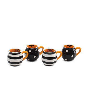Set Of 4 Halloween Mugs | Halloween | Marshalls | Marshalls