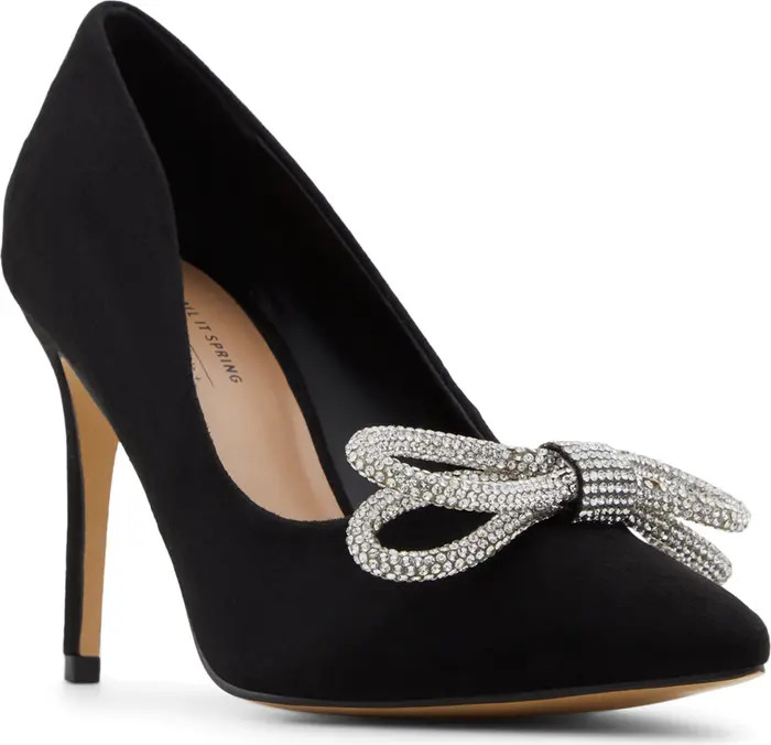 Crystalline Crystal Bow Pump | Nordstrom Rack