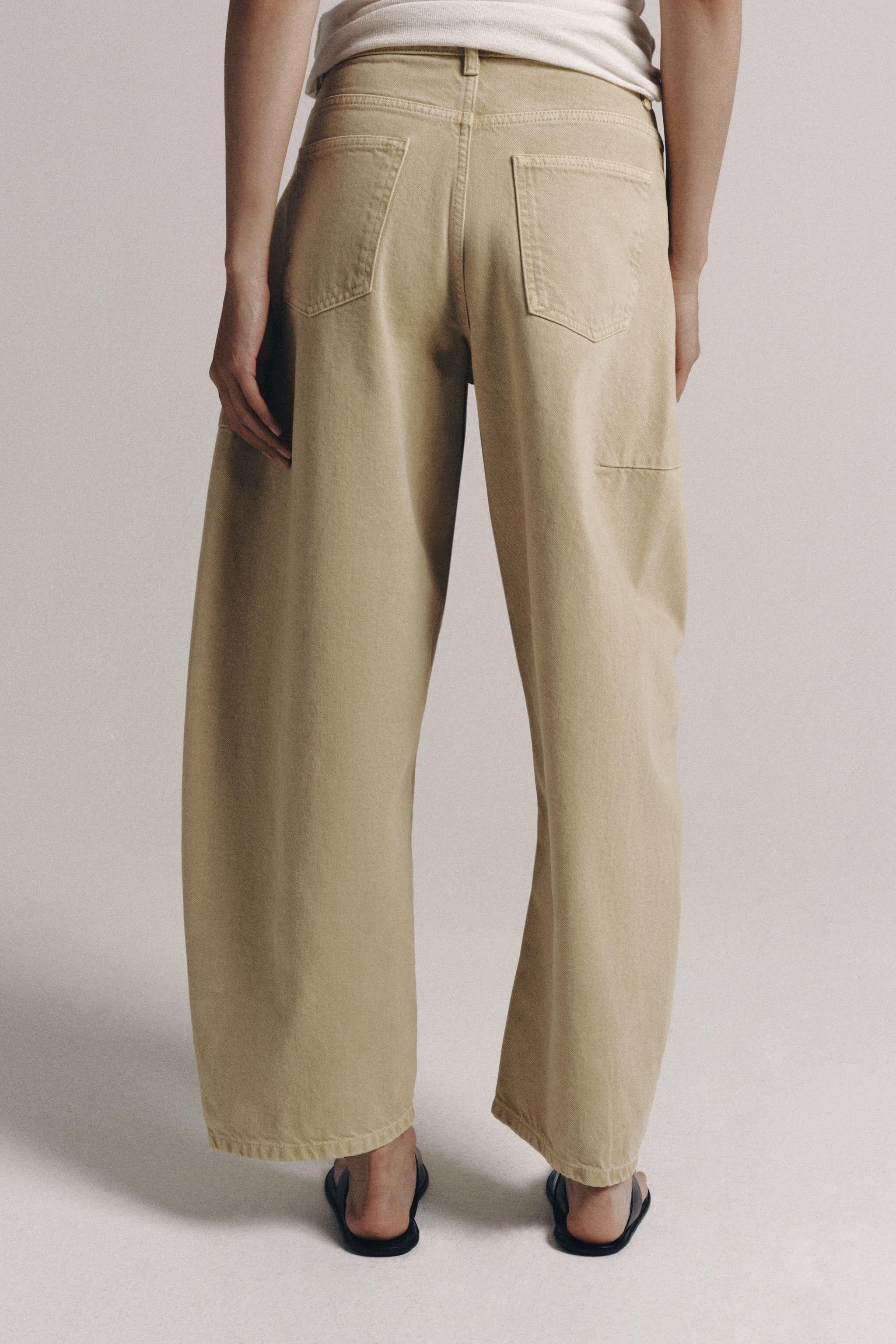 ZW COLLECTION MID-RISE BALLOON JEANS | Zara Canada