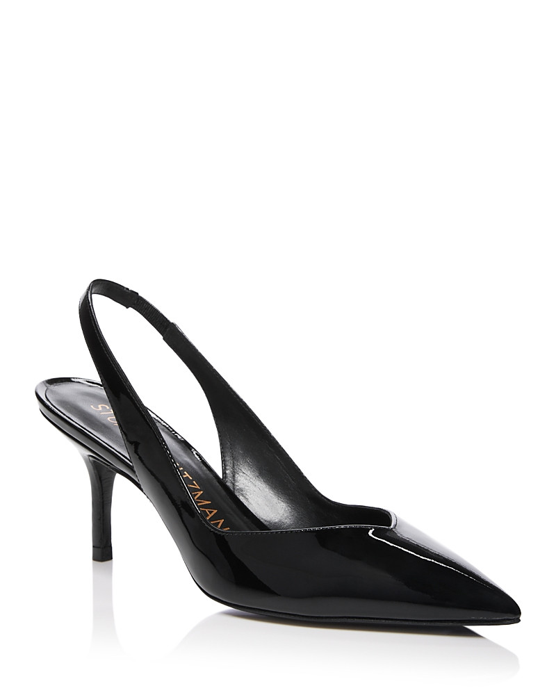 Stuart Weitzman Women's Pointed Toe 75 Slingback High Heel Pumps | Bloomingdale's (US)