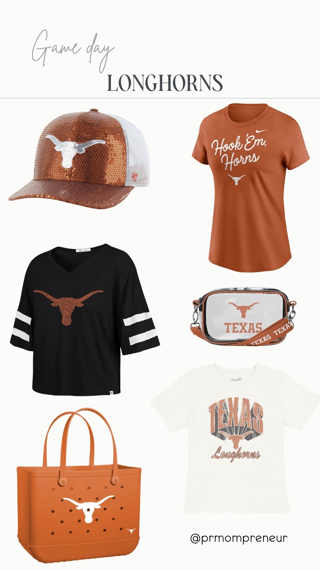 Game day ready ✨🧡🤘 Longhorn style isn’t just burnt orange tees—it’s the accessories too! A Bog Bag big enough for all the tailgate must-haves + a sparkly bling cap to show off that Texas pride. Perfect combo for moms, grads, and fans headed to DKR or just cheering from home.

#LTKGameDay #LTKUT #LTKBackToCampus #CollegeStyle #Longhorns

#LTKActive