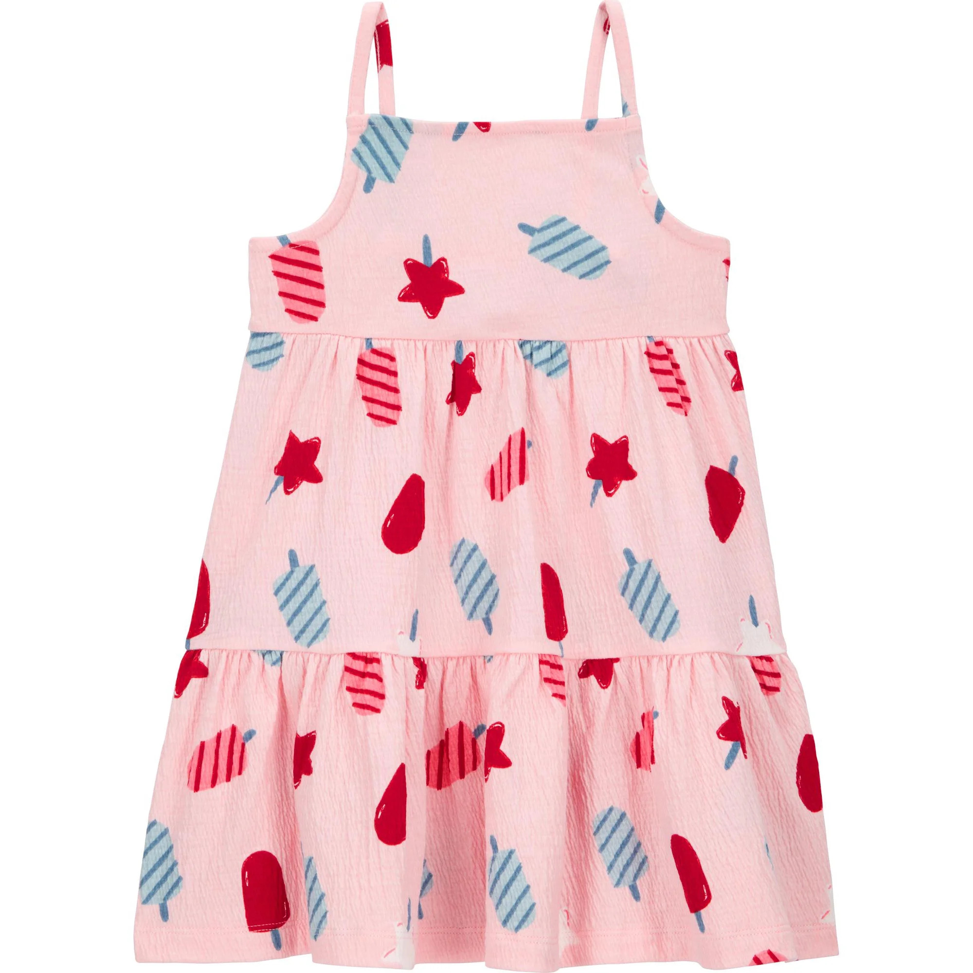 Carter's Child of Mine Baby and Toddler Girl Patriotic Dress, Sizes 12M-5T | Walmart (US)