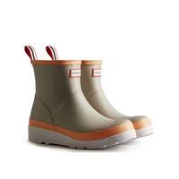 Hunter Play Short Speckle Sole Wellington Boots - Beige | Very (UK)