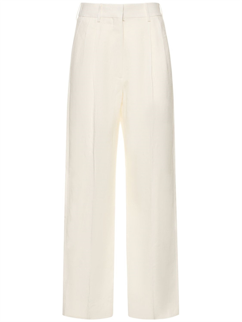Lvr exclusive midday sun fox linen pants - Blazé Milano - Women | Luisaviaroma | Luisaviaroma