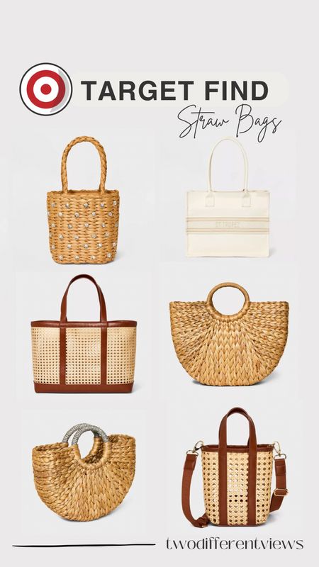 Target spring summer Bags! 
Under $35!
Spring break
Spring outfit 
Target finds
Target 
Straw bag 
Summer bag 

#LTKfindsunder50 #LTKxTarget